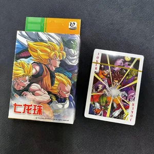 Cartes de jeu de société Dragon Ball Z, 54 pièces, jouet de Poker, Cosplay Son Goku, boîte de collection à couverture rigide