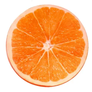 Suave y cómodo, divertido sofá, almohada para jardín, comedor, cojines para asientos al aire libre, almohada redonda, cojines para asientos de frutas, cojines para sillas