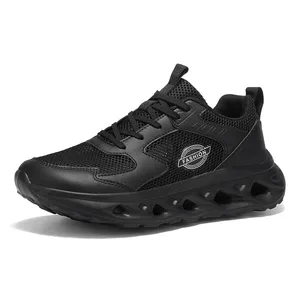 Geniş Burun Hafif Yastıklı Yürüyüş Ayakkabısı Nefes Alabilir Örgü Geniş Fit Spor Ayakkabı Günlük Moda Atletik Eğitmenler Günlük için
