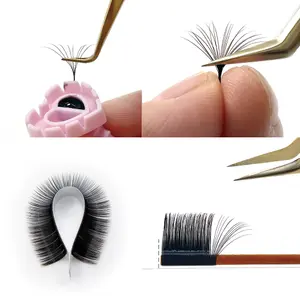 12 linhas/bandeja cílios postiços j b curl 6-20mm extensões de cílios preto fosco cílios ferramenta de maquiagem