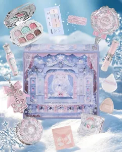 Flower Knows Snow Ballet Makeup Set Eyes