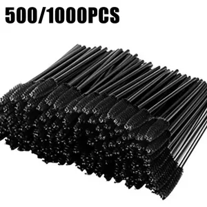 Aplicador de raspall de pestanyes de 500/1000pcs Raspalls de màscara de pestanyes a l'engròs per a l'extensió de pestanyes Eines de bellesa
