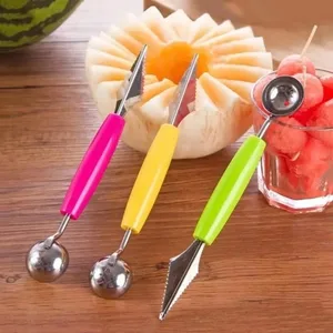 Kjøkken Grønnsaksskjære Fruktskjærer Device Scoop Ballers Cutter Chop Gadgets Kjøkken Gadgets Hjem Gadgets