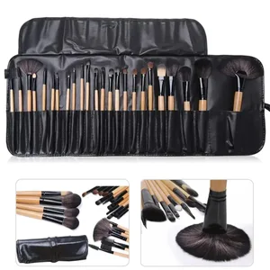 24 ks Sady štětců na make-up Profesionální kosmetické štětce Pudr na obočí Podkladová báze Stíny Pinceaux Make-up Nástroje