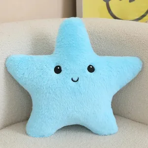 Ngôi Sao Năm Cánh Sao Biển Sang Trọng Sao Gối Nhiều Màu Sắc Ngôi Sao Nhồi Bông Sang Trọng Đồ Chơi Sofa Nhà Phòng Ngủ Đệm Quà Tặng dành Cho Bạn Bè