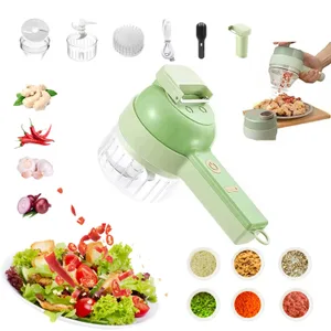 Cortador de legumes elétrico portátil 4 