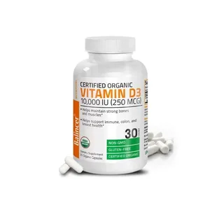 Vitamin D3 10000 IU para sa Immune Support Healthy Muscle Function at Bone Health High Potency Organic Non-GMO Vitamin D Supplement